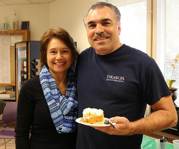 Eskaton Monica Sandgathe and Joe Neves