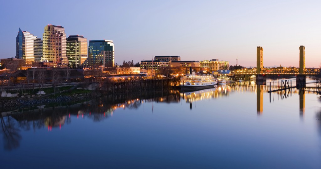 Sacramento River Downtown Sacramento, California