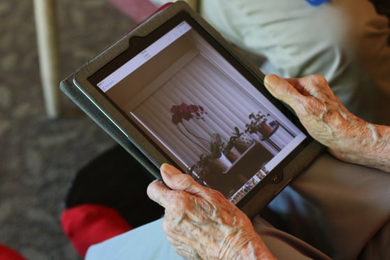 Eskaton Seniors Use Technology