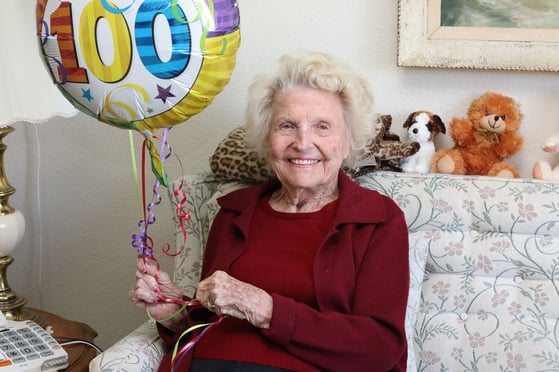 Eskaton Lodge Granite Bay Margaret Turns 102