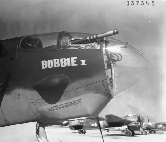 F-5D Aircraft at Wright Field by Chuck Naegli